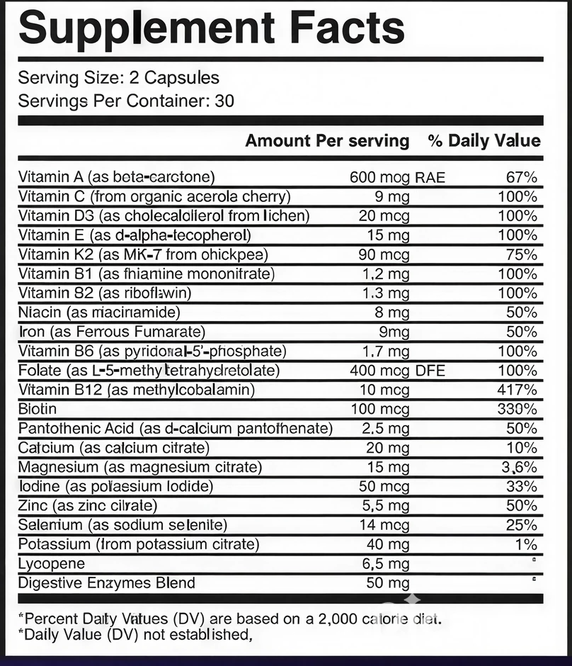 Men Multivitamin Capsules